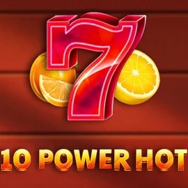 10 Power Hot slot visual from Amusnet Interactive available on casinoslycasinos.com