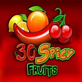 30 Spicy Fruits slot logo by Amusnet Interactive at Casinoly Casino