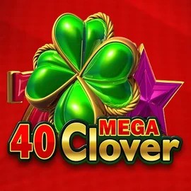 40 Mega Clover logo – Slots by Amusnet Interactive at Casinoly Casino