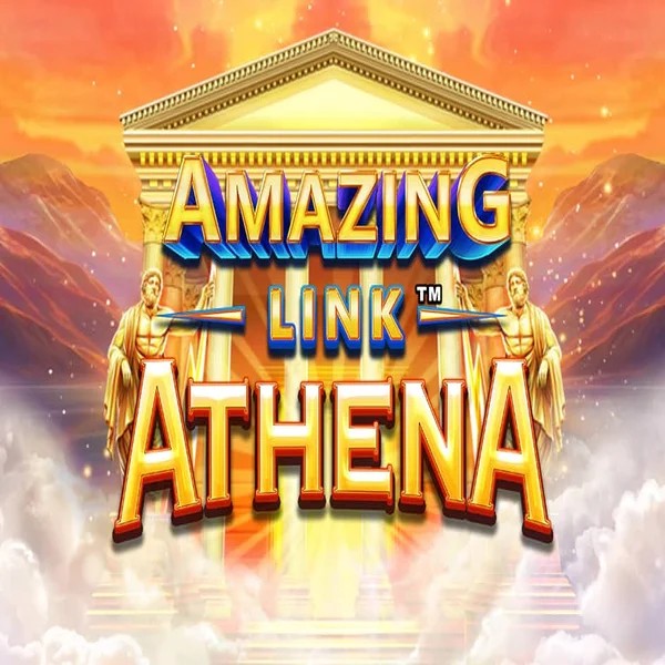 Amazing Link Athena online game logo by SpinPlay Games on casinoslycasinos.com