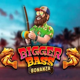 Bigger Bass Bonanza logo – Slots by Pragmatic Play at Casinoly Casino
