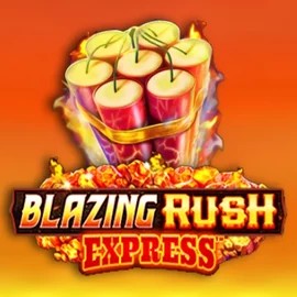 Blazing Rush Express slot logo by AreaVegas at Casinoly Casino