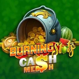 Official Slots logo: Burning Slots Cash Mesh by BF Games at Casinoly Casino