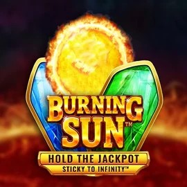 Burning Sun logo by Wazdan at Casinoly Casino
