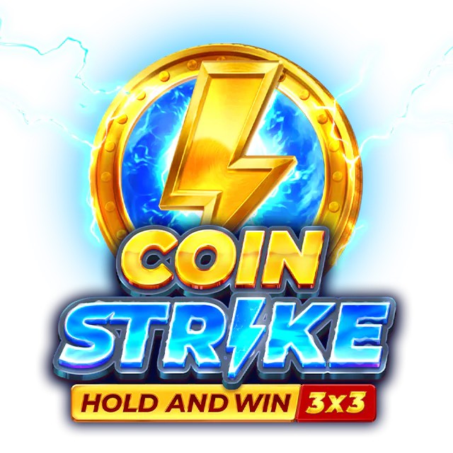 Coin Strike: Hold and Win slot logo by Playson at Casinoly Casino