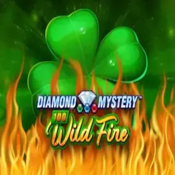Diamond Mystery 100 Wild Fire online game logo by Greentube on casinoslycasinos.com