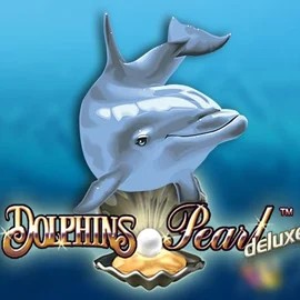 Dolphins Pearl Deluxe slot logo by Novomatic at Casinoly Casino