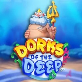 Dorks of the Deep by Hacksaw Gaming, showcased at casinoslycasinos.com – game logo