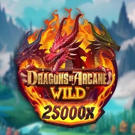 Dragons of Arcane Wild logo by Foxium Casinoly Casino