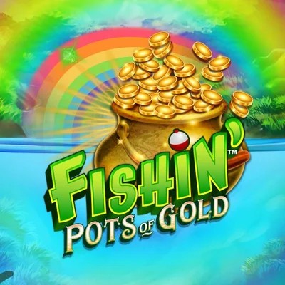 Fishin Pots Of Gold logo by Gameburger Studios at Casinoly Casino