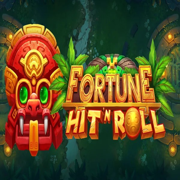Fortune Hit'n Roll slot logo by Pragmatic Play at Casinoly Casino