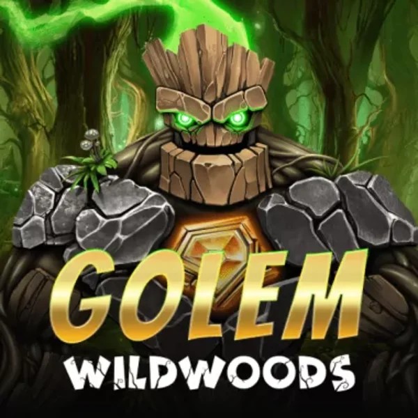 Golem Wildwoods slot logo by BF Games at Casinoly Casino
