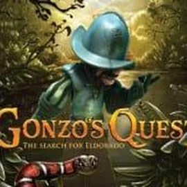Gonzo's Quest by NetEnt, showcased at casinoslycasinos.com – game logo