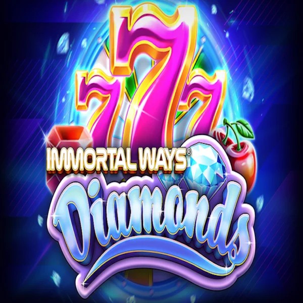 Immortal Ways Diamonds casino game by RubyPlay – featured logo at Casinoly Casino