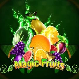Magic Fruits Deluxe slot logo by Wazdan at Casinoly Casino