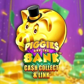 Piggies And The Bank Cash Collect &amp; Link by Origins, showcased at casinoslycasinos.com – game logo