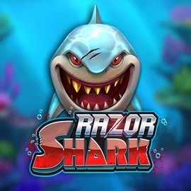 Razor Shark logo – Slots by Push Gaming at Casinoly Casino