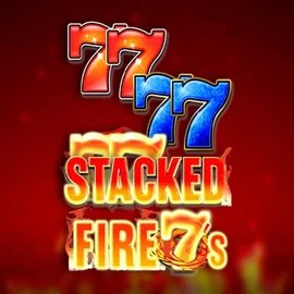 Stacked Fire 7s slot logo by Inspired Gaming at Casinoly Casino