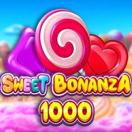 Sweet Bonanza 1000 game by Pragmatic Play – logo hosted on Casinoly Casino