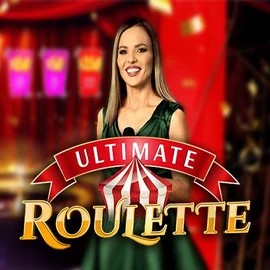 Official Live Casino logo: Ultimate Roulette by Ezugi at Casinoly Casino
