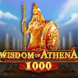 Slots logo of Wisdom of Athena 1000 from Pragmatic Play at Casinoly Casino